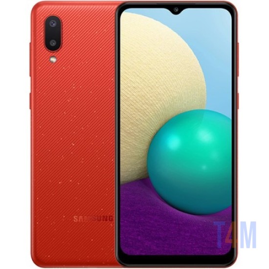 SAMSUNG GALAXY A02/ A0225F 3GB/32GB 6.5" ROJO